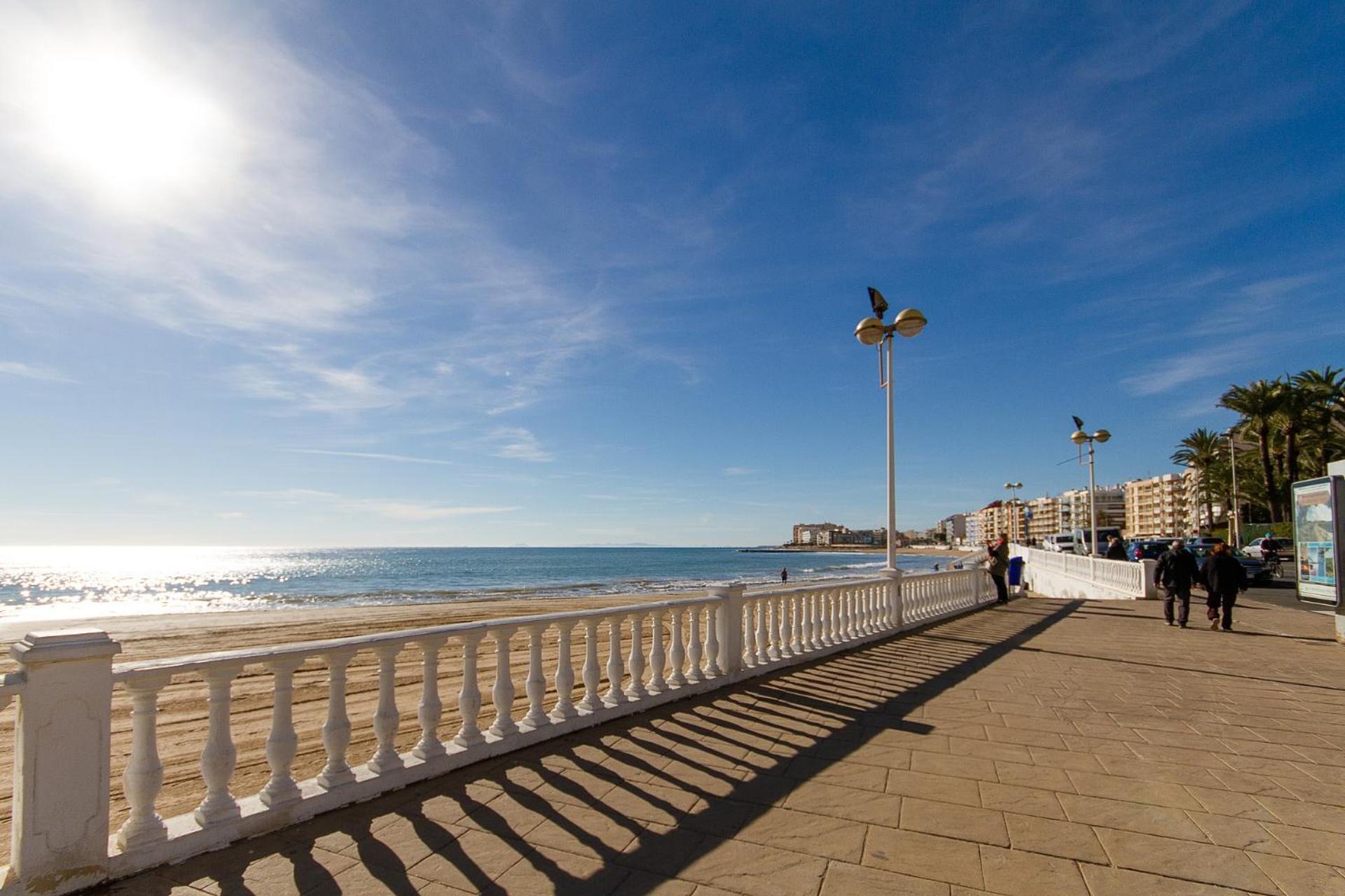 Amazing Penthouse On The Beach, Sea Views, Wifi, Airconditioning And Parking Torrevieja Exterior foto